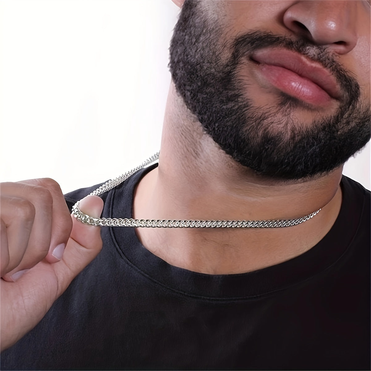 Son Cuban Chain Necklace Son Birthday Gift From Mom