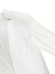 Solid Open Front Blazer Long Sleeve Work Office Outerwear Women's Clothing
