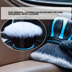 Soft Bristle Car Detailing Brush, Ball Handle for Dust Removal