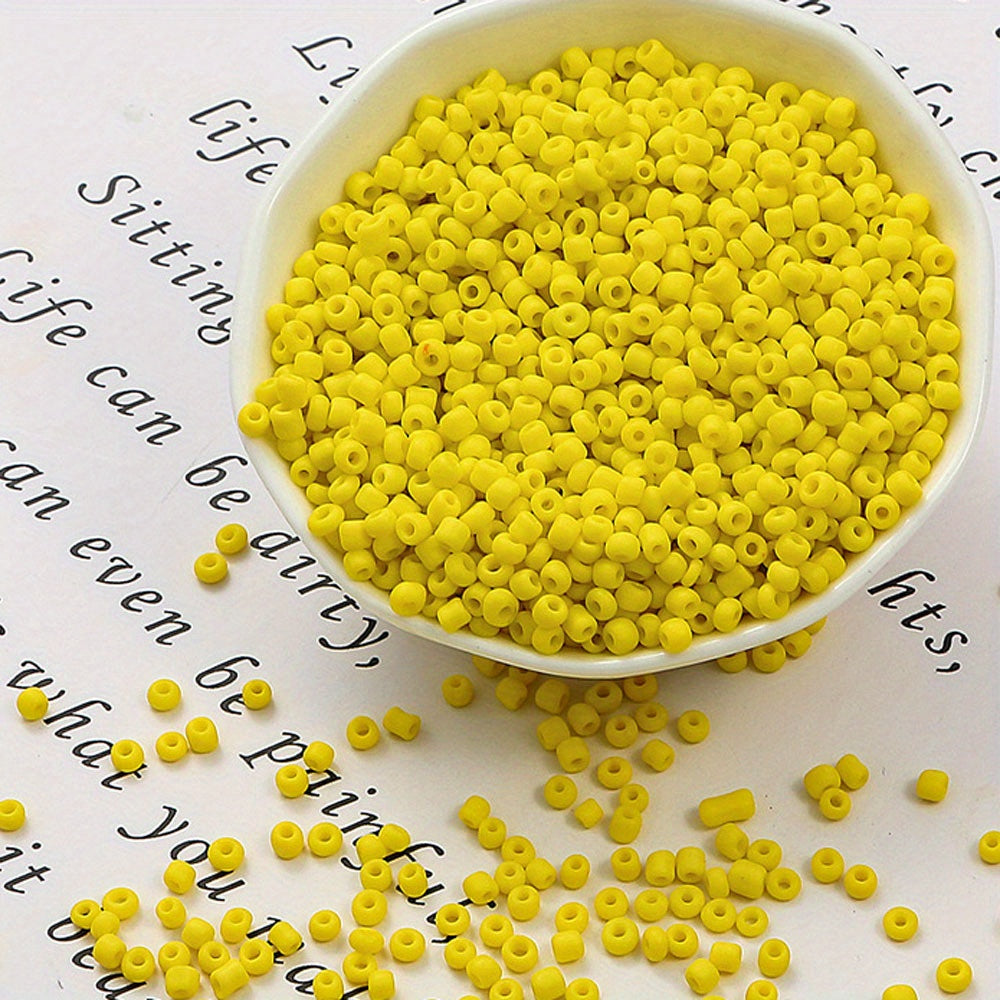 690pcs Solid Matte Rice Beads Jewelry Making
