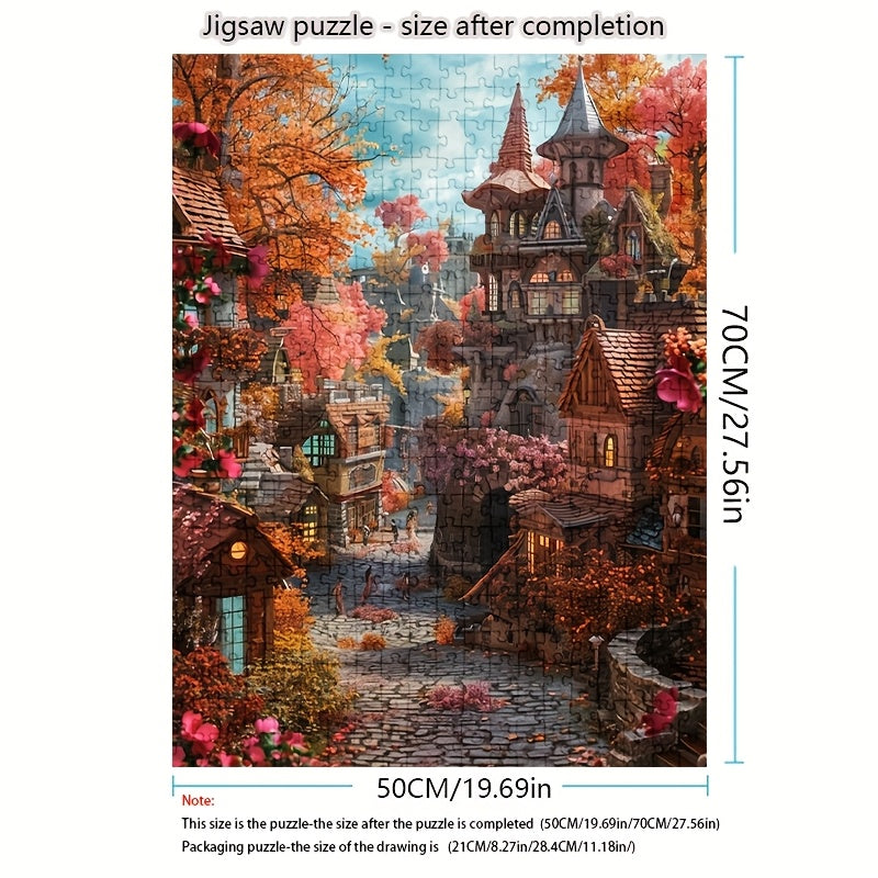 Challenging Puzzle Tapestry Adult Puzzle Complex Cut Cardboard Mat