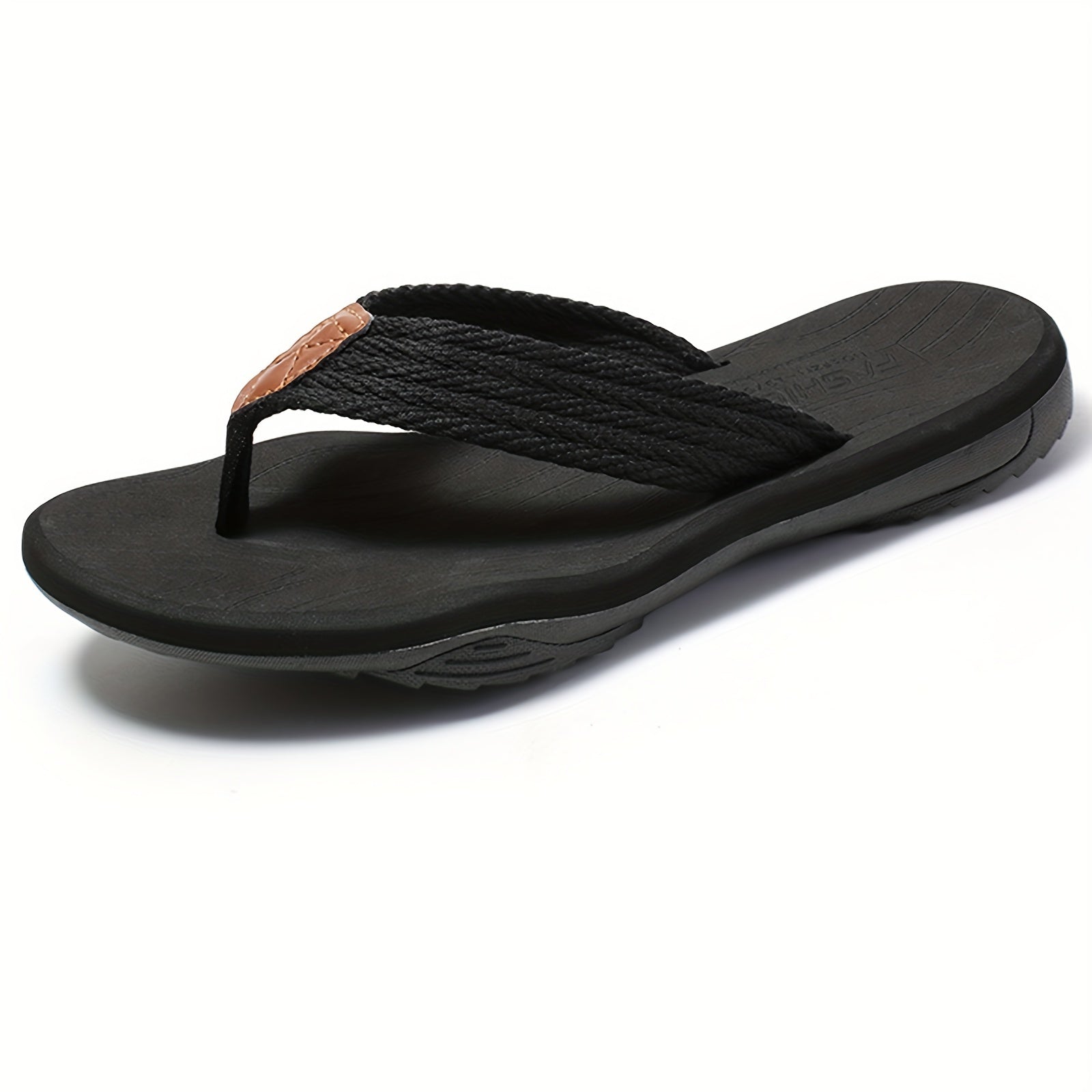 Men's Hemp Flip Flops for Beach and Outdoors