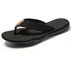 Men's Hemp Flip Flops for Beach and Outdoors