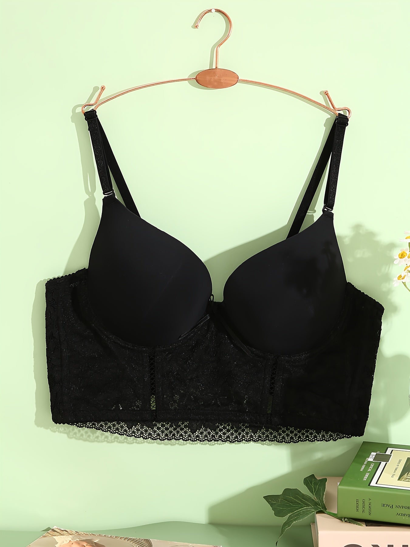 Lace Push Up Bra Comfortable & Stylish Bow Tie Women's Lingerie