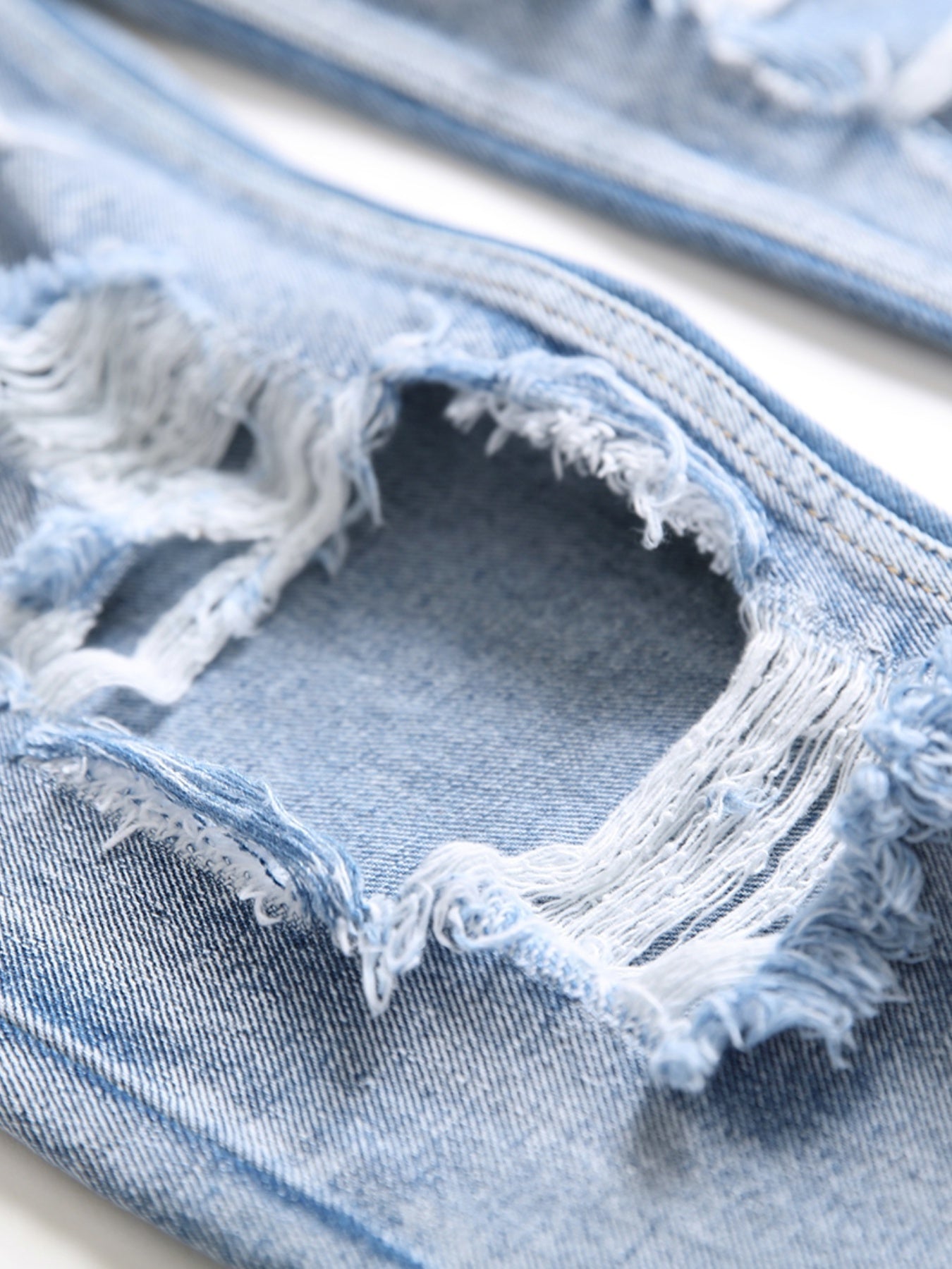 Christmas Special Slim Fit Ripped Denim Jeans