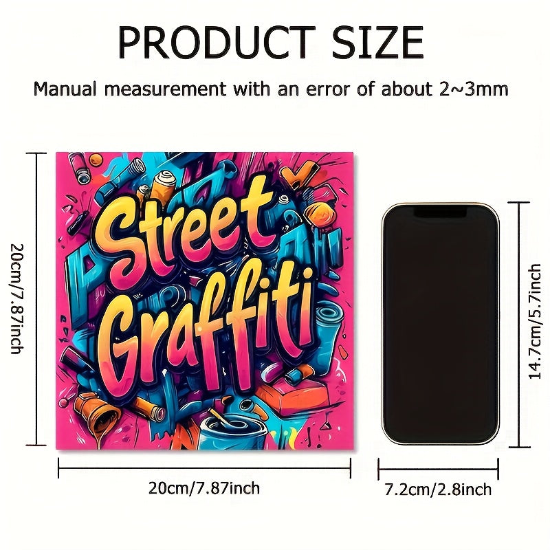 Street Graffiti Adult Coloring Book Urban Art Theme Perfect Gift