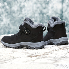 Women's Winter Plus Velvet Snow Boots Warm Comfortable Non-slip Hiking Boots