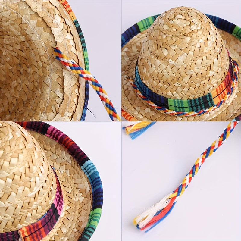 Mini Hat Sombrero Party Hats for Dogs Cats Party Supplies