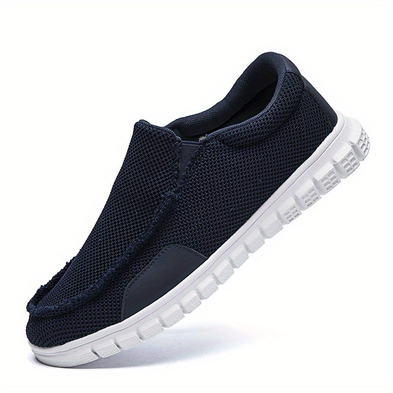 Men's Slip On Loafer Sneakers Breathable Non-slip Shoes