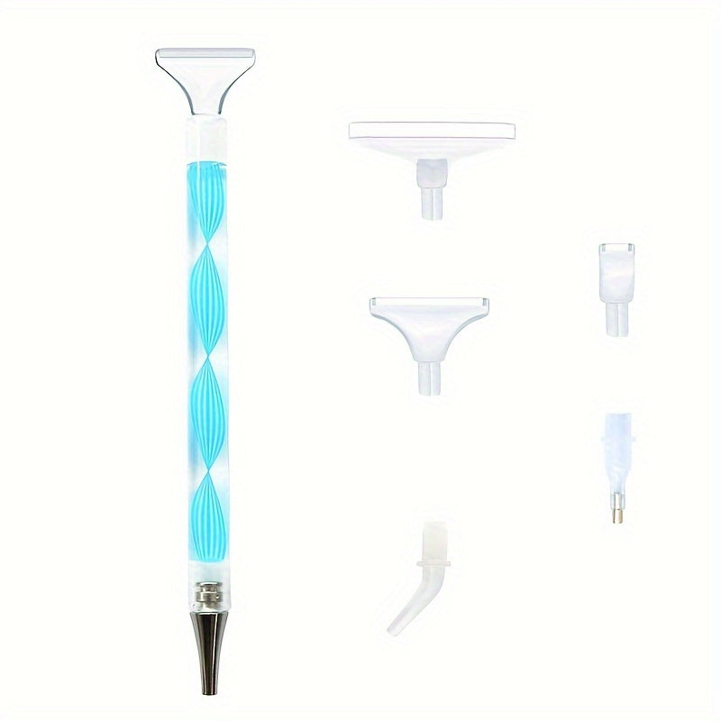 5D Resin Point Drill Pen Set Diamond Painting Embroidery Craft Nail Art Tools