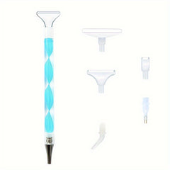 5D Resin Point Drill Pen Set Diamond Painting Embroidery Craft Nail Art Tools