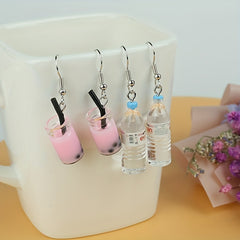 5 Pairs Girls Funny Drop Earrings for Party Birthday Gift