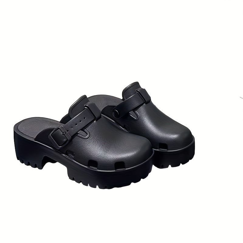 Women's Solid Sports Sandals Wear Resistance Non Slip Soft Outdoor Slippers
