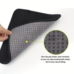 1pc Microfiber Bowling Towels 10 X 8 Cleaning Bowling Wipes