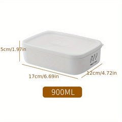 Freshkeeping Box Food Storage for Fridge, Microwave Safe