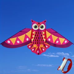 1pc 15m Owl Kite With 50m Line Outdoor Flying