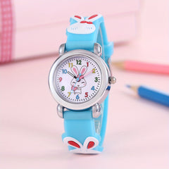 Girls Rabbit Pattern Watch Gift For Kids