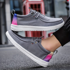 Men's Lightweight Loafer Shoes with Shoelaces