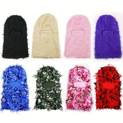 Unisex Thermal Winter Knitted Mask Full Face Cover Outdoors