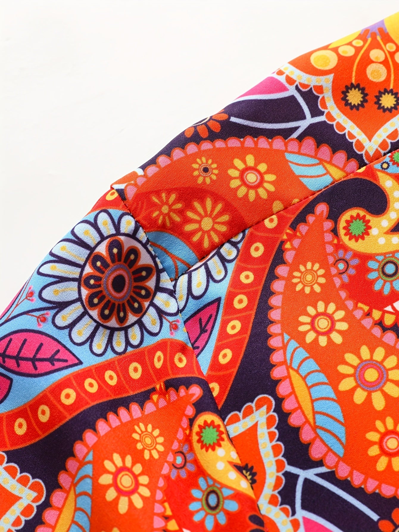 Men's Hawaiian Beach Shirt Summer Casual Short Sleeve Button Down
