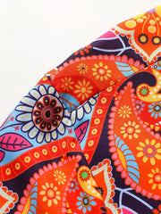Men's Hawaiian Beach Shirt Summer Casual Short Sleeve Button Down