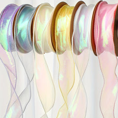 57m Fishtail Yarn Ribbon Cake Decoration Bouquet Headpiece Bow Ribbons
