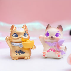1 Pc Random Lucky Cat Anime Figure Toy Gift For Mom Desktop Decor