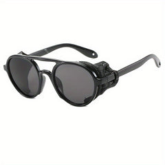 Men's Double Beam Sunglasses UV Resistant for Outdoor Party