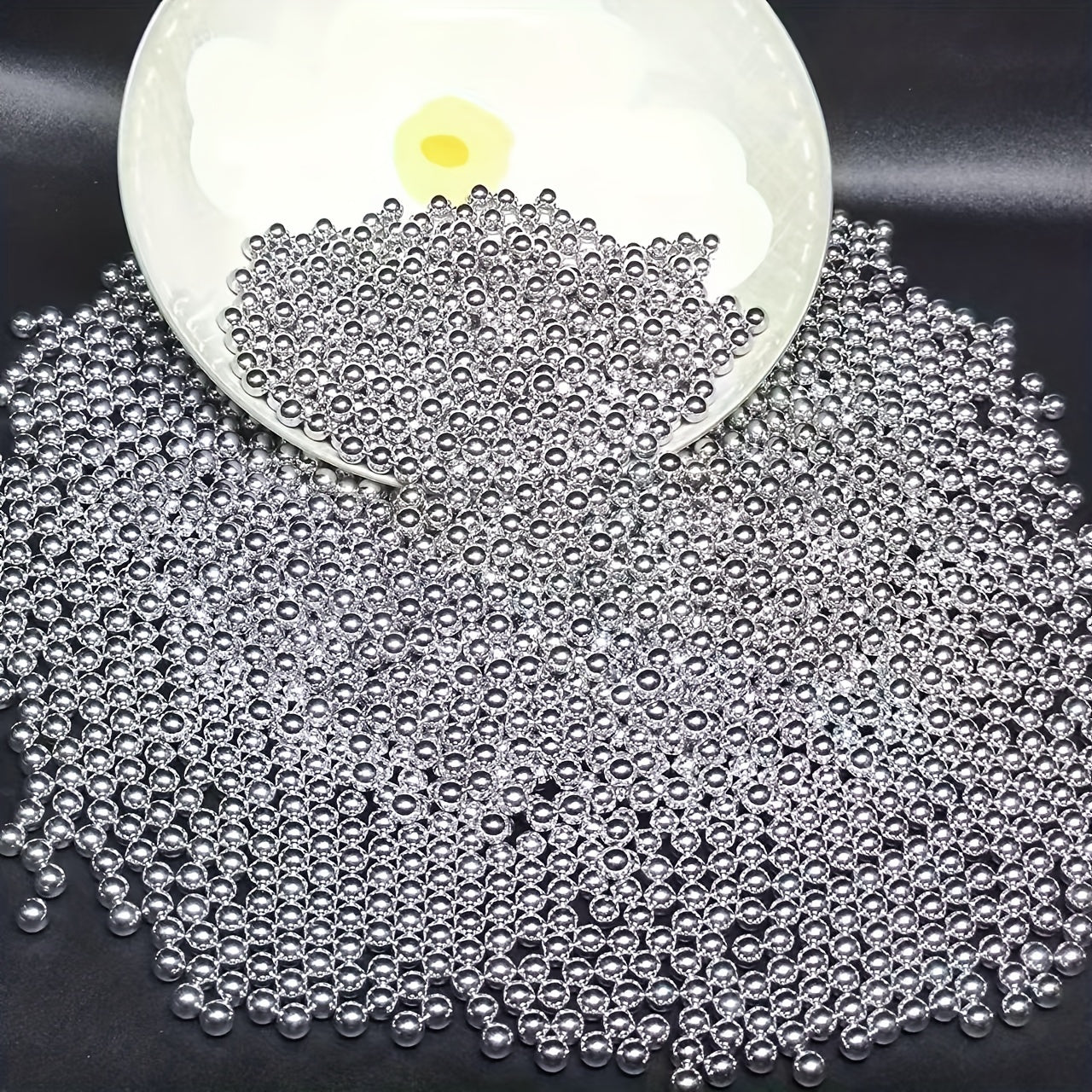 200pcs 7mm Galvanized Steel Ball Bearing Decorative Ball
