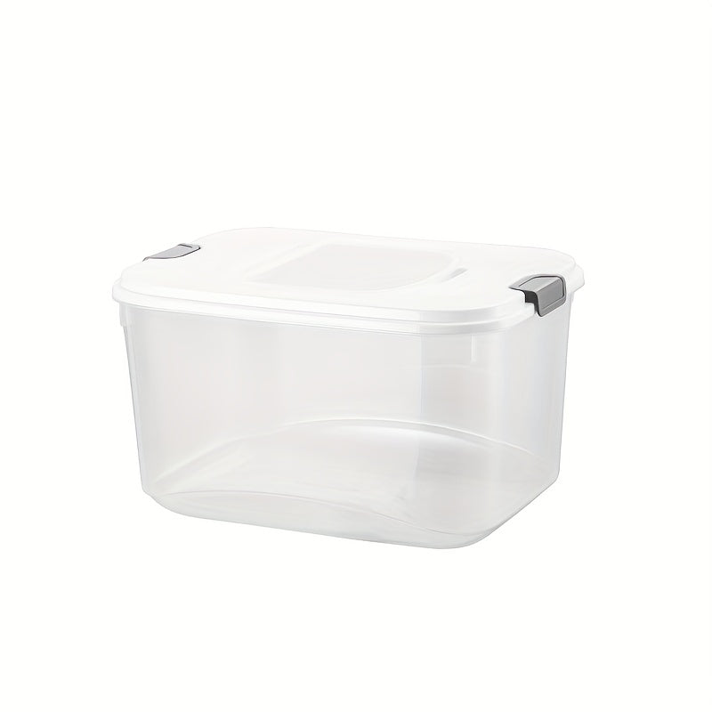 Household Rice Bucket 50kg Capacity Insect & Moisture Proof Sealed Storage Box