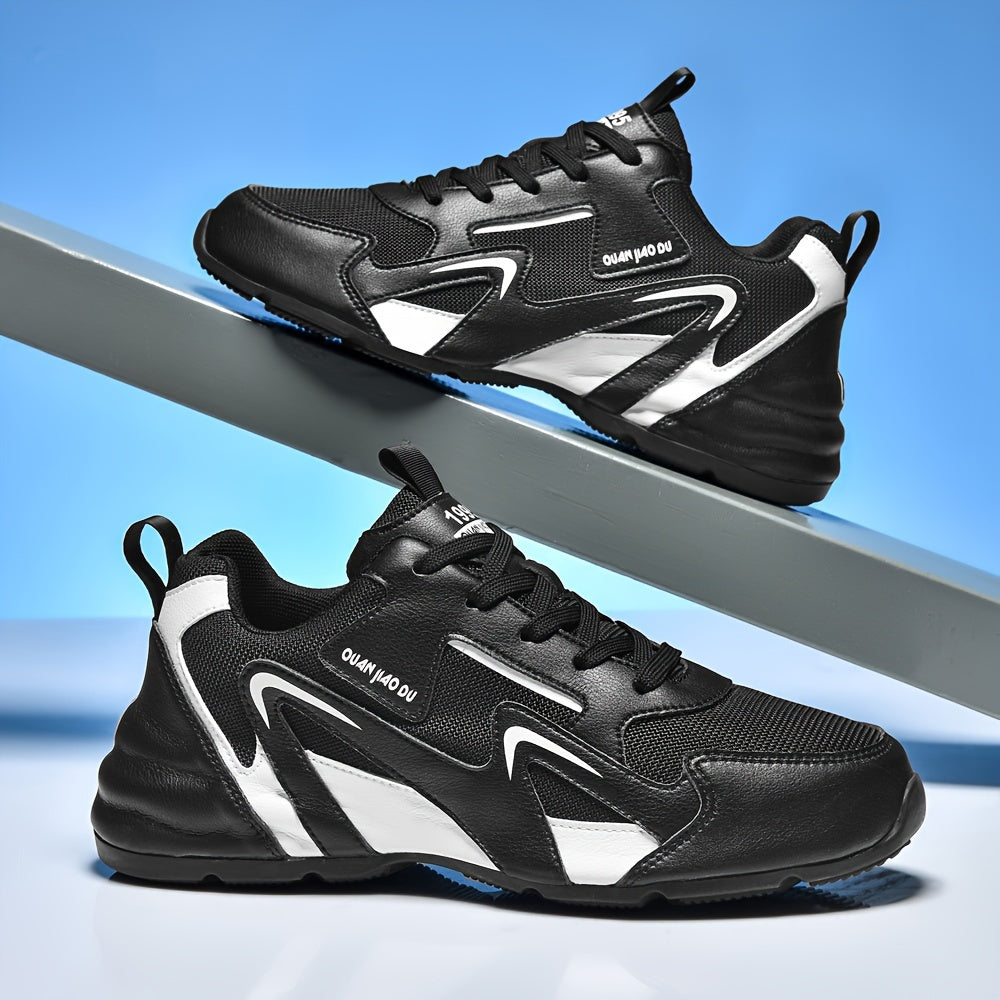 Men's Low Top Basketball Shoes Non Slip Lace Up Durable Sneakers