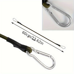 Heavy Duty Bungee Cords With Carabiner Clips for Tarp Waterproofing