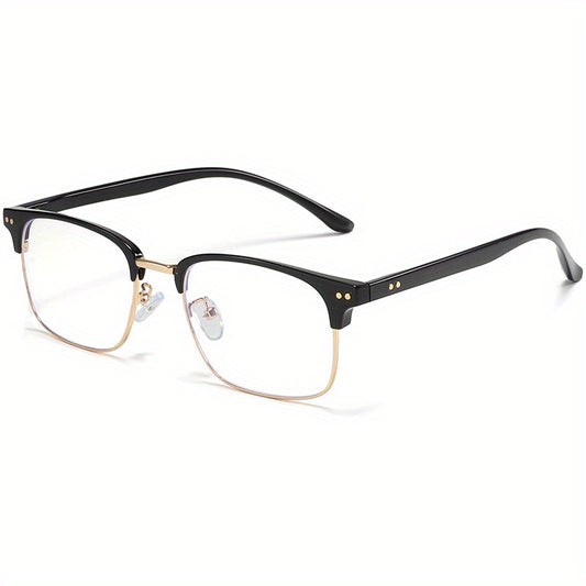 Men's Anti Light Business Glasses with Case