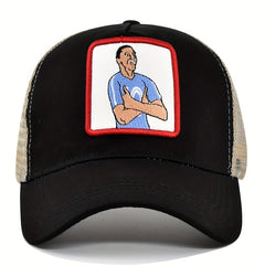 Embroidery Baseball Cap Patch Peaked Cap Mesh Hat