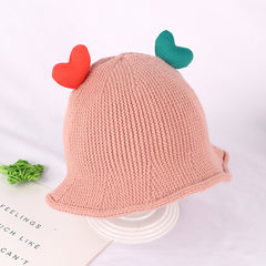 Baby Winter Hat Warm Cotton Girls Wool Hat