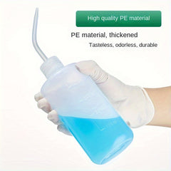 Plastic Washing Bottle Meaty Curved Spout Kettle Graduated Washing Bottle