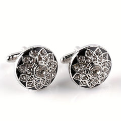 Zircon Business Cufflinks for Men