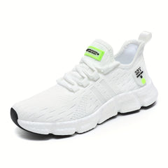 Women's Knit Running Shoes Breathable Sport Sneakers Low Top