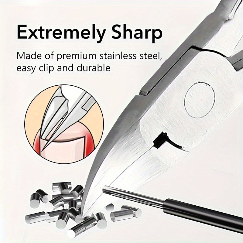 Nail Clipper for Thick Nails & Ingrown Toenails Dead Skin Cutter Pedicure Tool