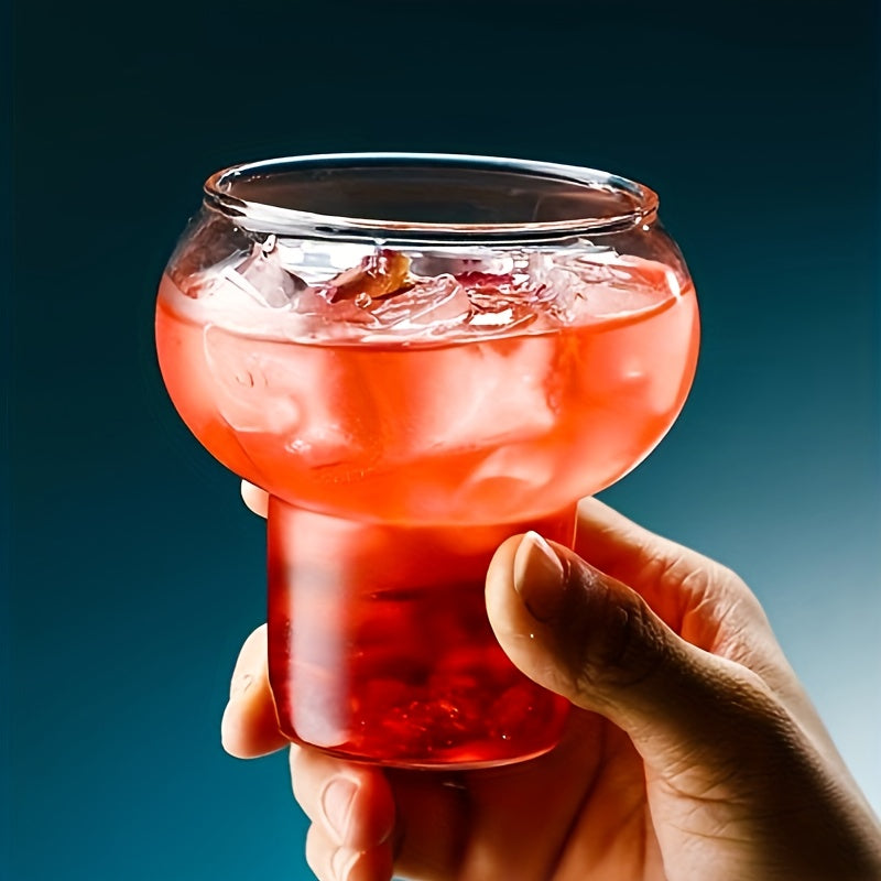 Creative Gourd Shaped Glass Water Cup for Beer Cocktail Coffee Drinking