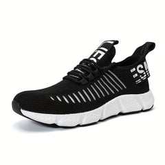 Men's Breathable Running Shoes Non Slip Soft Sole Sneakers