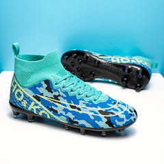 Men's High Top Non Slip AG Football Cleat