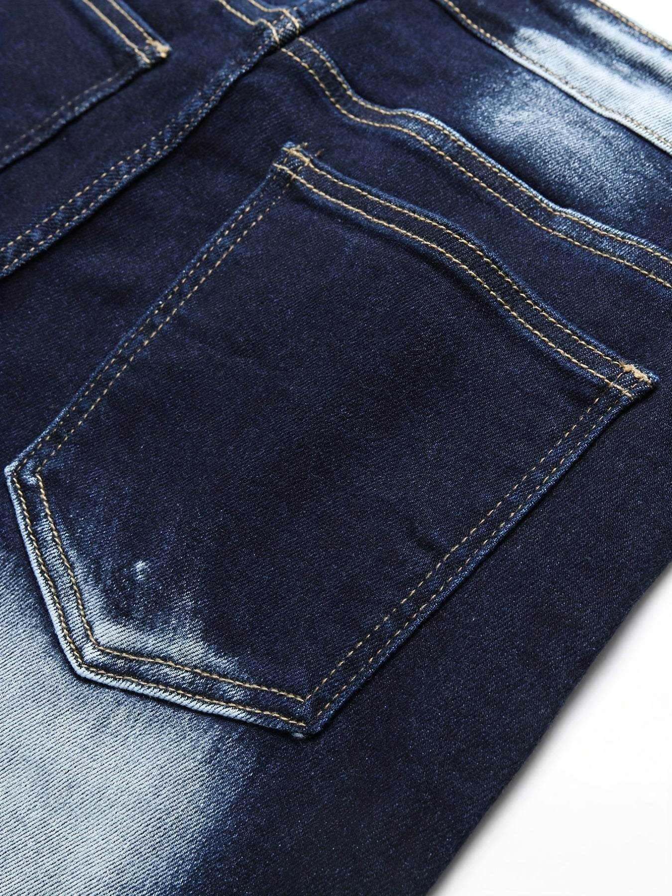 Cat Catch High Stretch Denim Shorts for Men