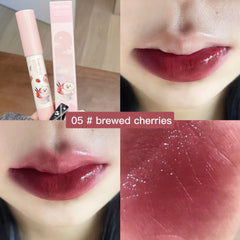 6-Color Moisturizing Lipstick with Lustrous Finish - Long Lasting