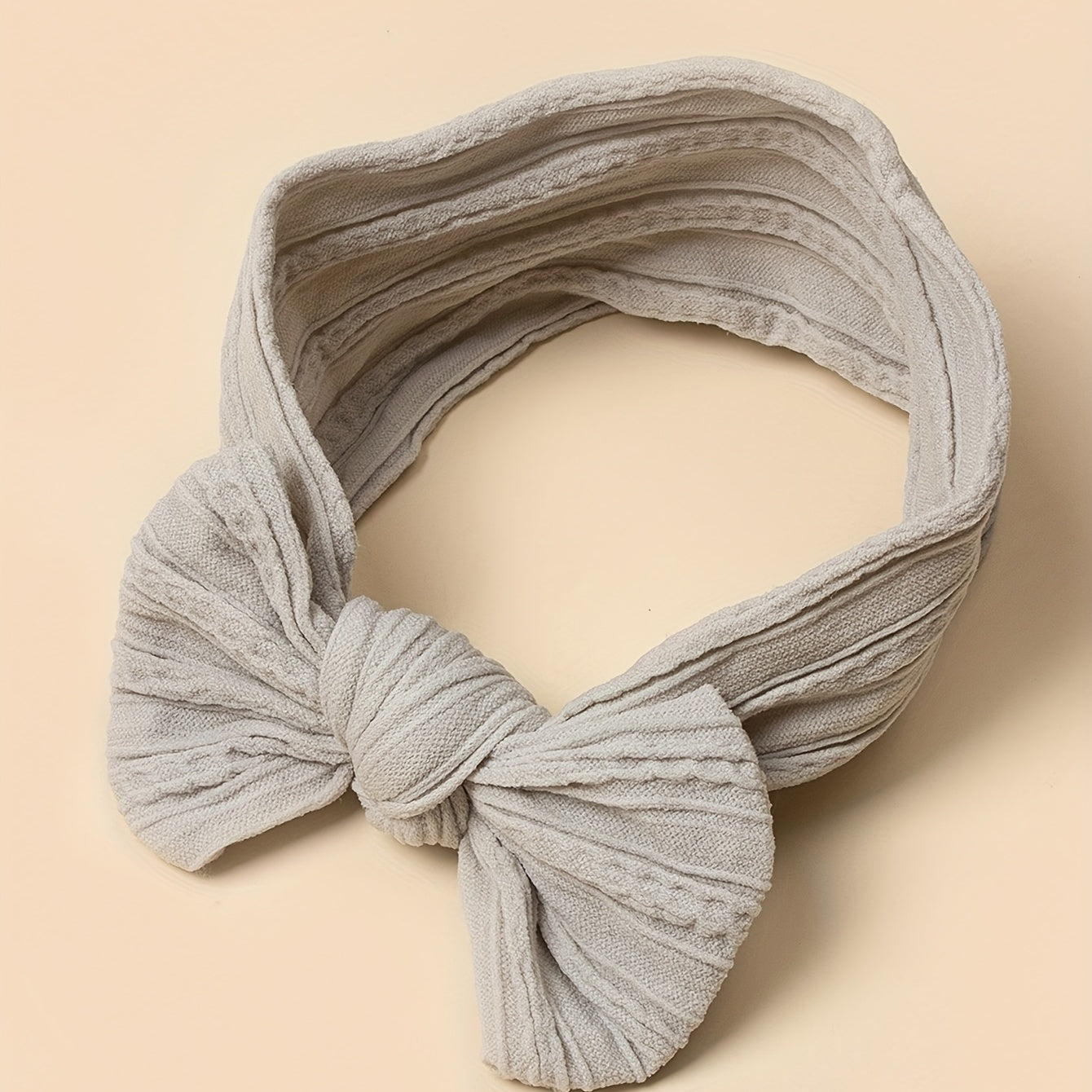 4pcs Jacquard Bow Wide Brim Headband for Infant Toddler Baby