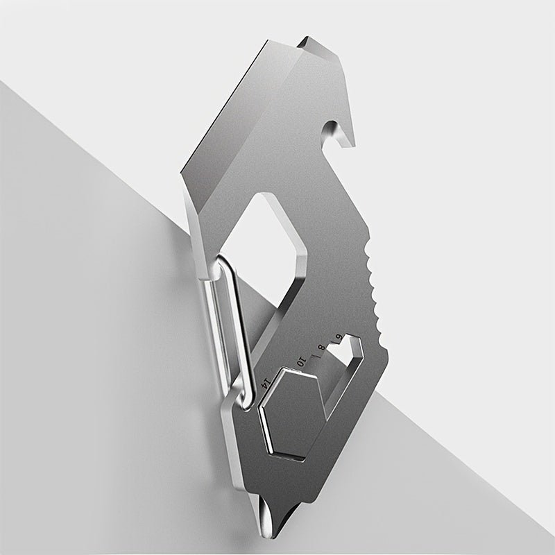 Metal Buckle With Bottle Opener Ruler Saw Screwdriver Multitool