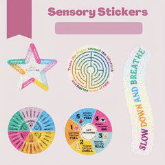 Student Anxiety Sensory Sticker Calming Strip Textured Sticker