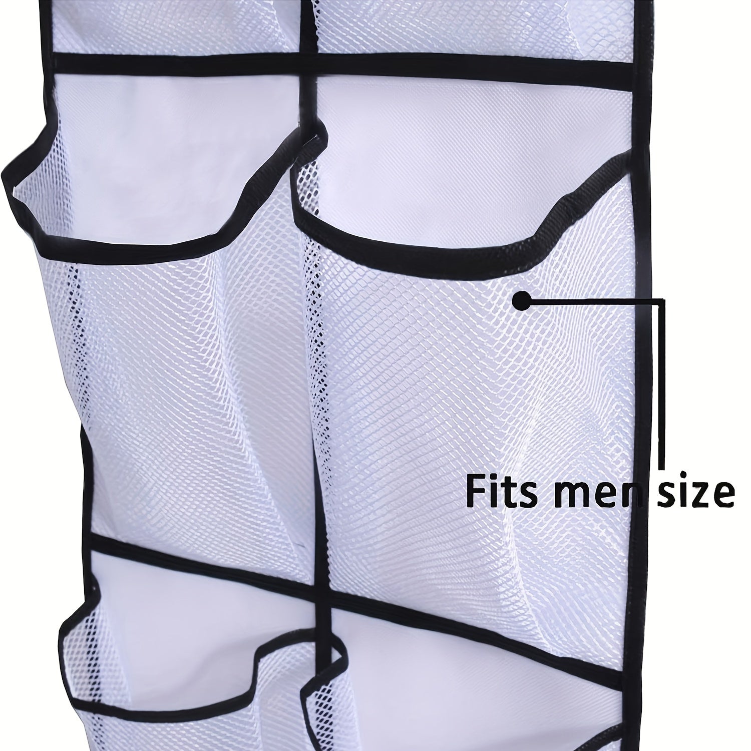 Portable Foldable Mesh Shoe Storage Bag Large Capacity