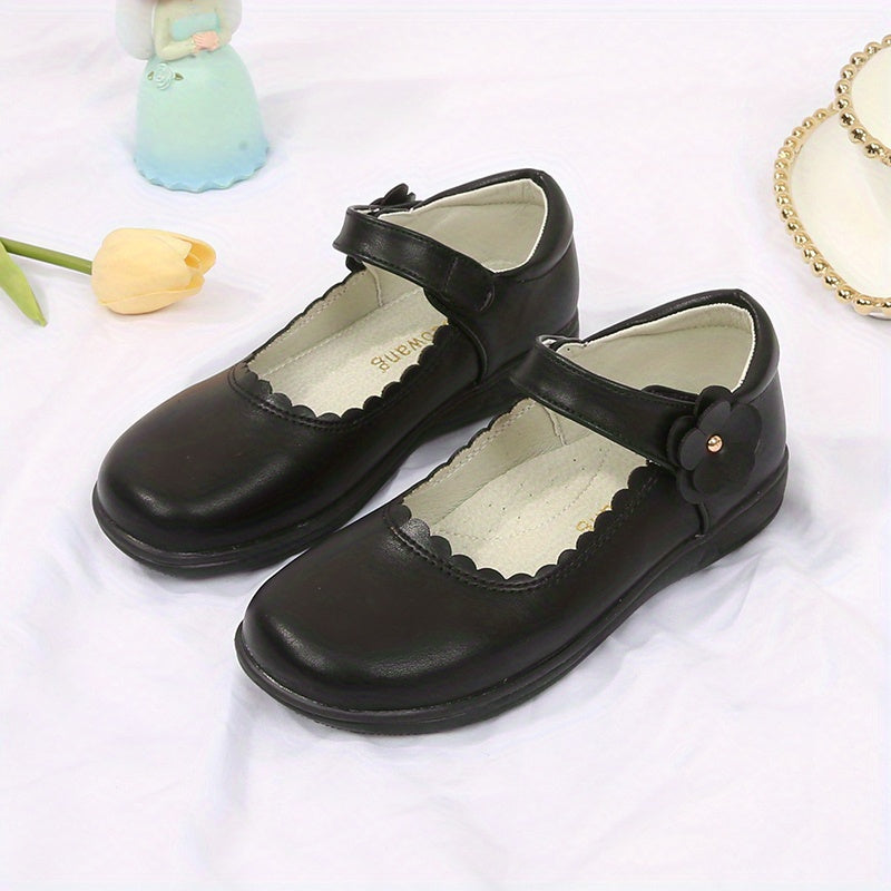 Girls Lightweight Non-Slip Flat Shoes for Performance Party