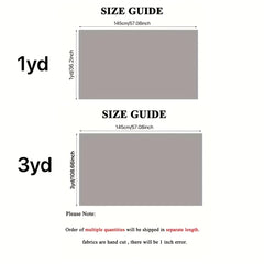 1pc Butterfly Pattern DIY Cloth Fabric 0.91m x 145.01cm